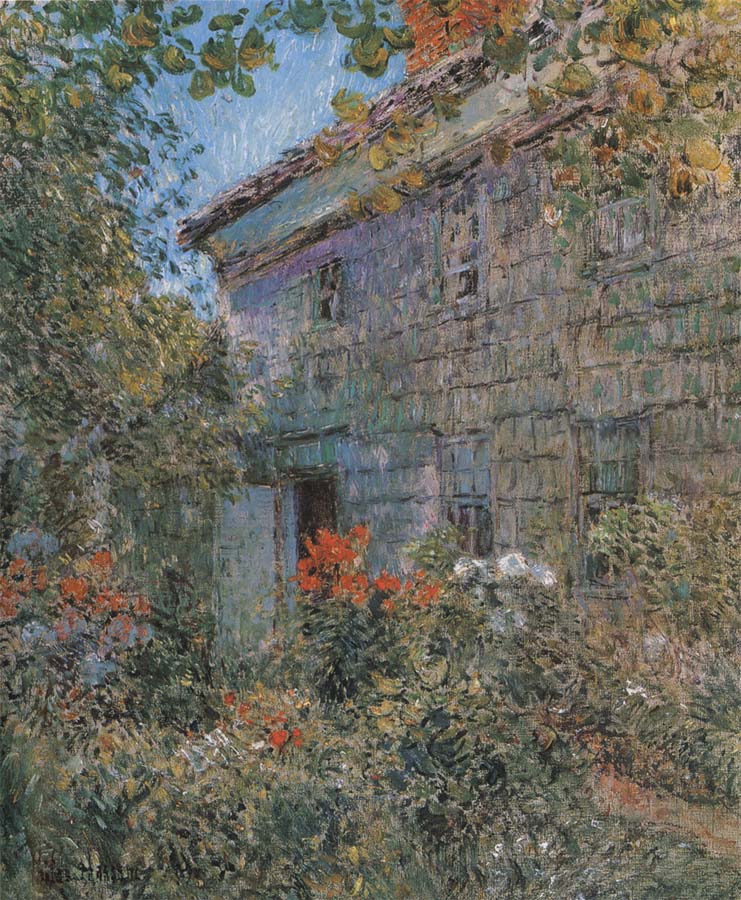 Childe Hassam Old House and Garden,East Hampton,Long Island